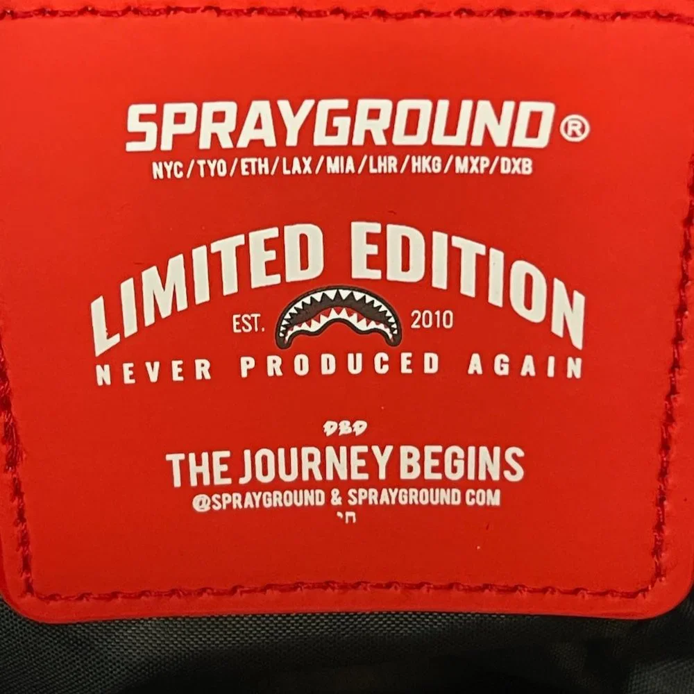 New Sprayground Fiber Optic Lightshow Tote - Picture 14 of 16
